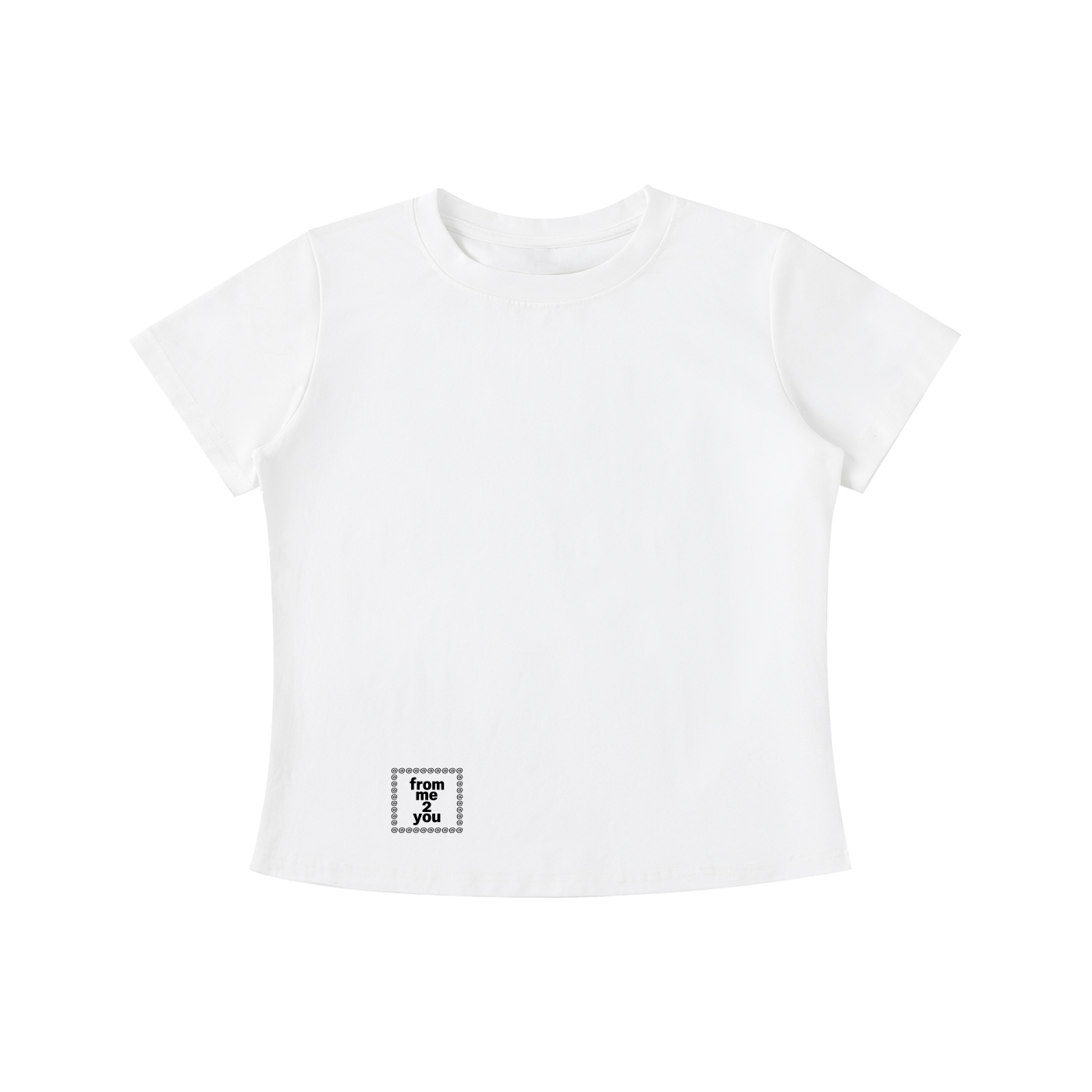 frome2yu Blank White Tee
