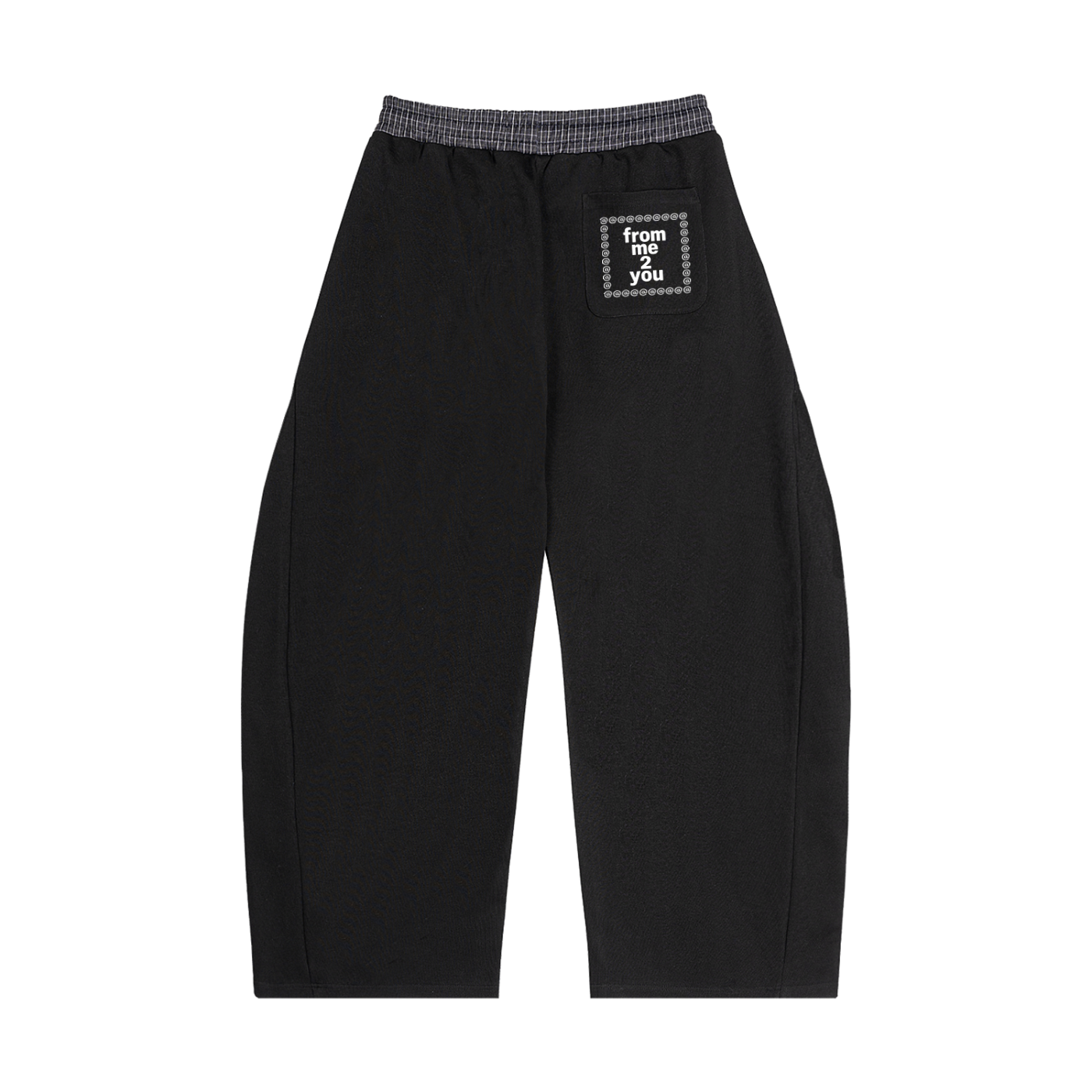 Double Waistband frome2yu Sweatpants