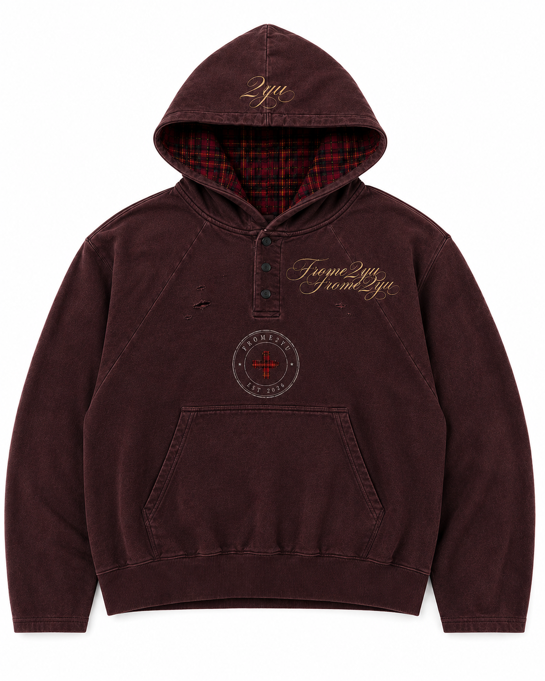 Crimson Herald Hoodie (Reversible)