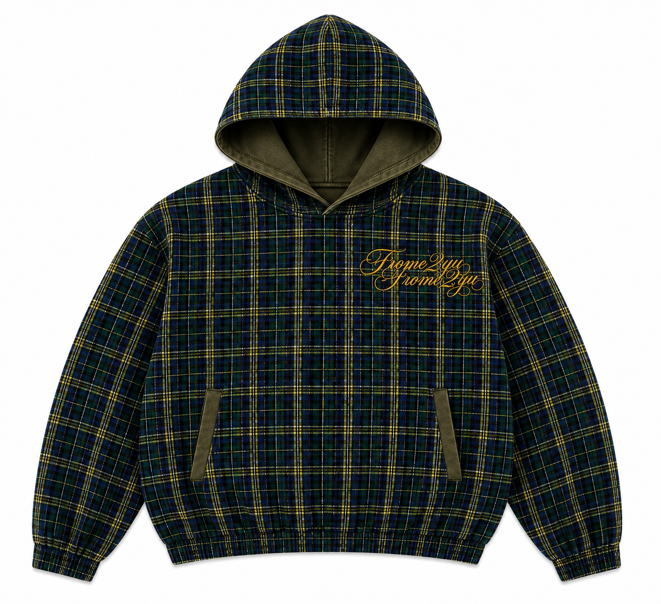 Olive Herald Hoodie (Reversible)