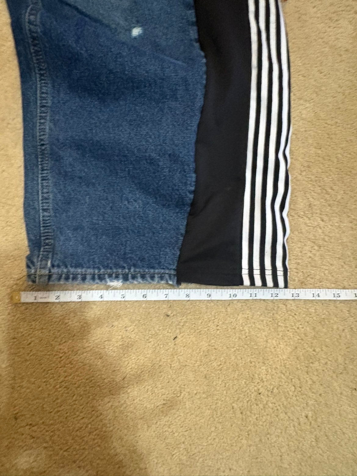 frome2yu striped denim